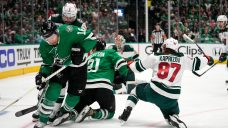 Hartman&#8217;s goal in double OT earns Wild thrilling win over Stars to open series