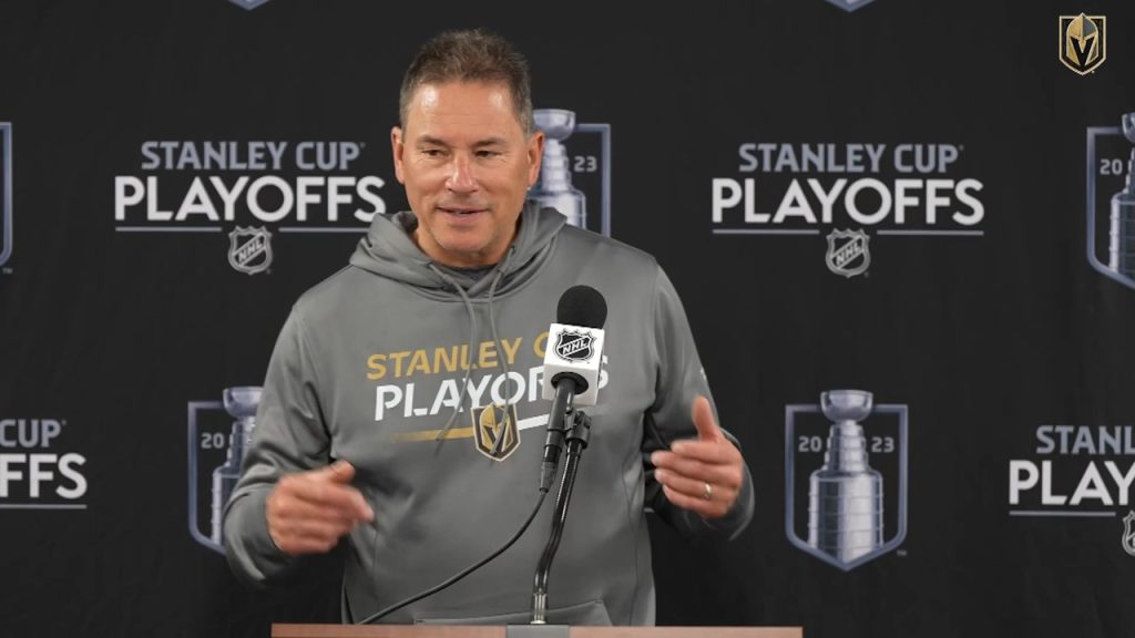 Nearing one-year mark as Golden Knights coach, Cassidy closing in on first  Stanley Cup - Las Vegas Sun News