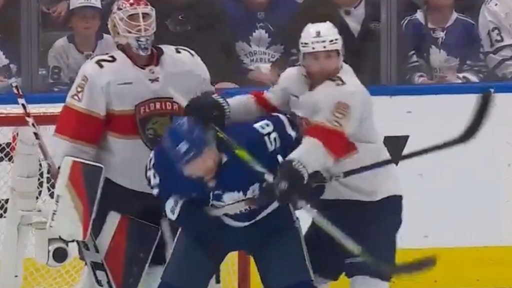 What the Leafs and Panthers are saying about Sam Bennett's hit on