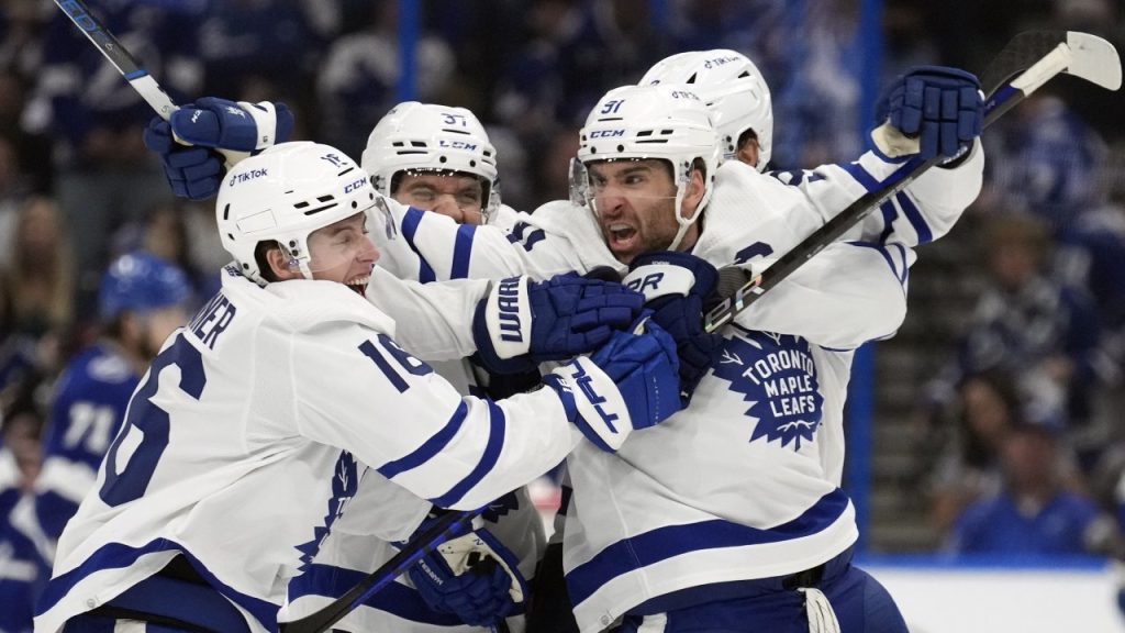 Avs' Kadri throws Stanley Cup shade with 'Too Many Men' shirt