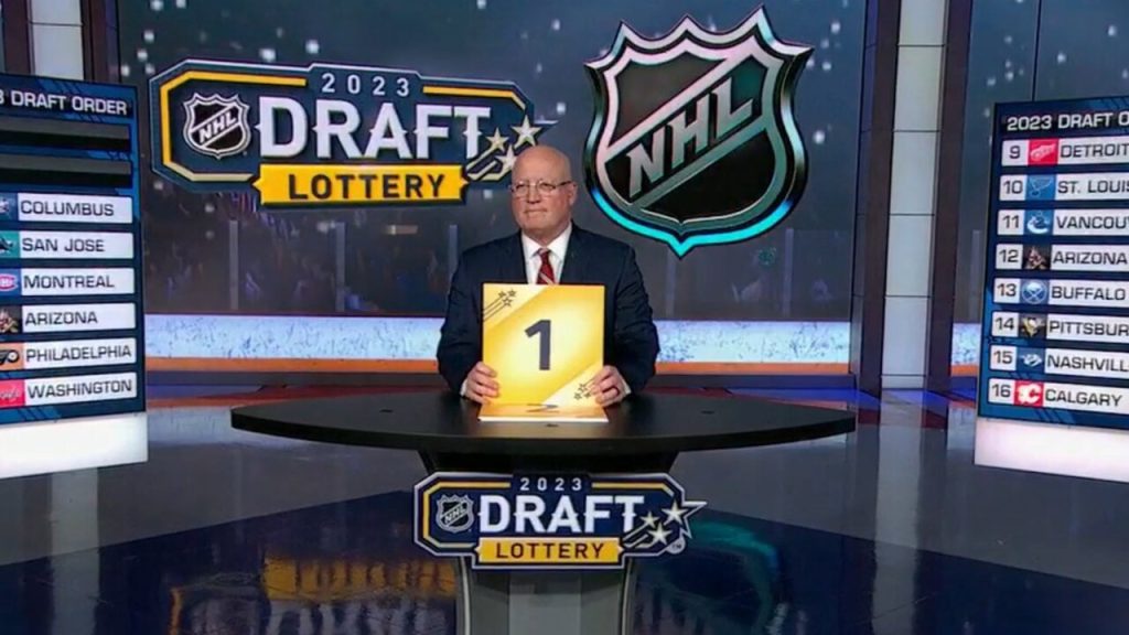 NHL Draft Lottery: Canadiens snag No. 1 pick for first time since