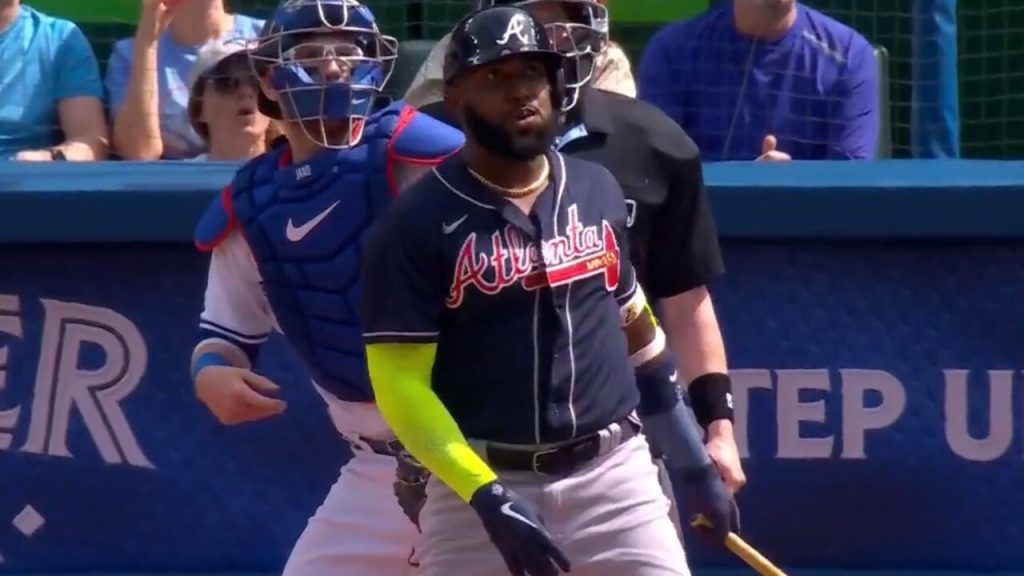 Braves' Marcell Ozuna busts out of slump with two-homer night