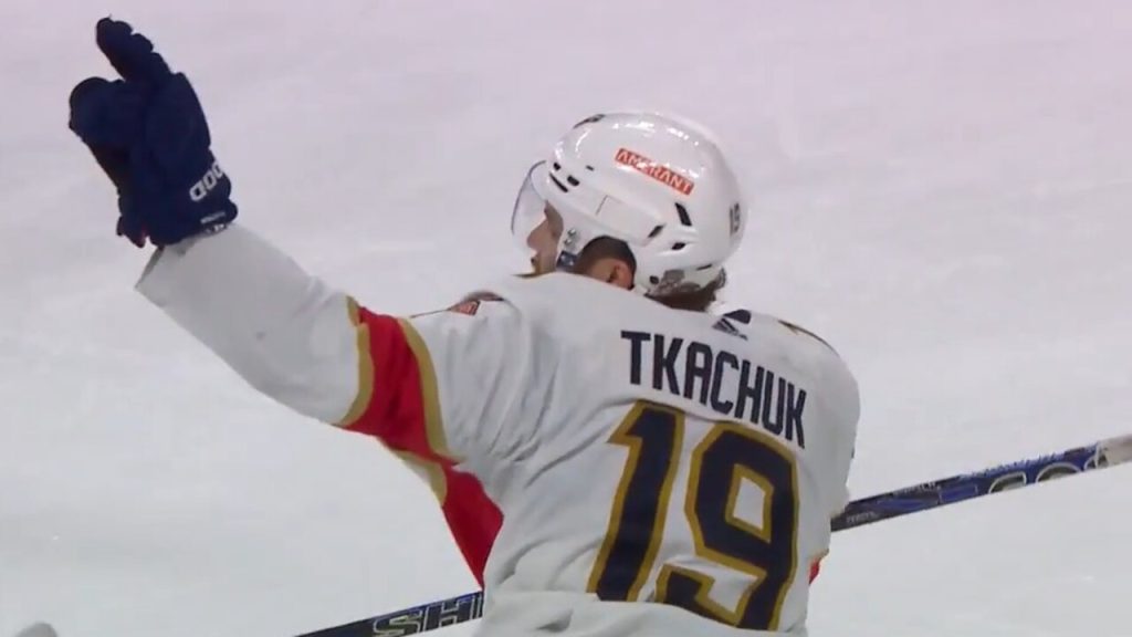 Matthew Tkachuk scores in overtime again at Carolina, Panthers grab 2-0 lead