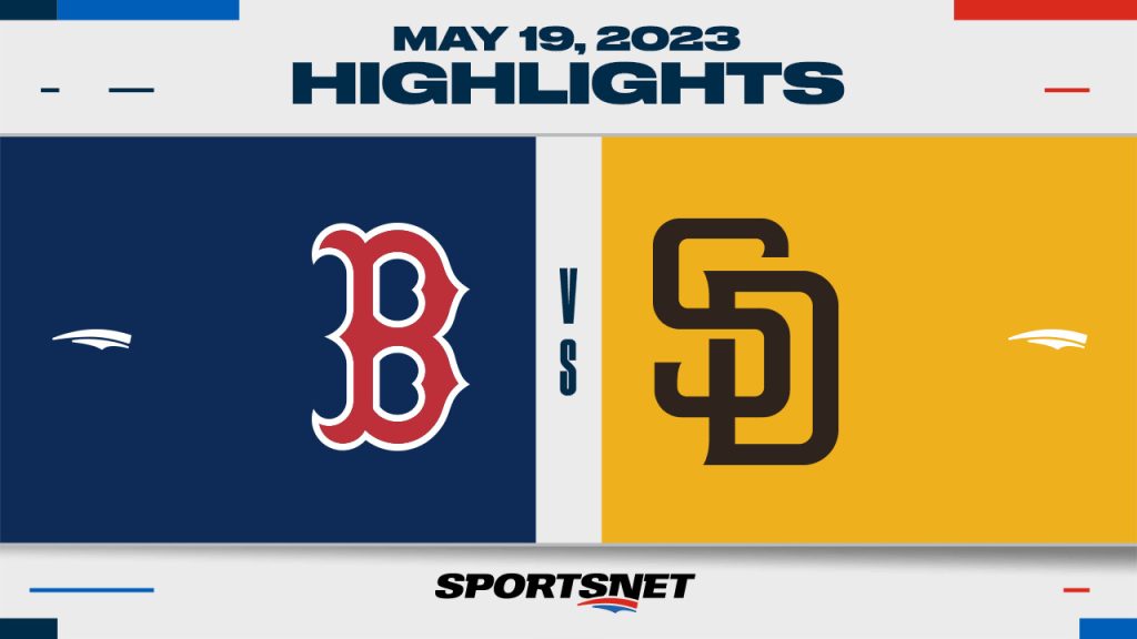 Red Sox vs. Padres Highlights, 05/19/2023