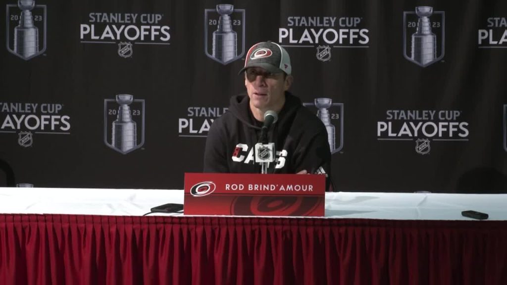 To no one's surprise, Rod Brind'Amour says he worked out this