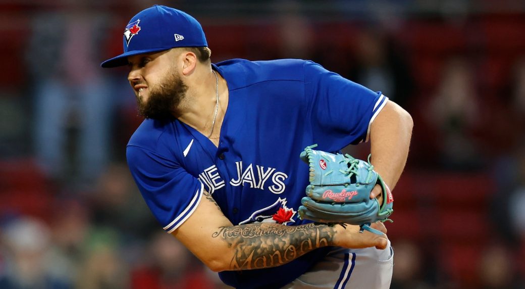 This weekend, Alek Manoah hosted his - Toronto Blue Jays