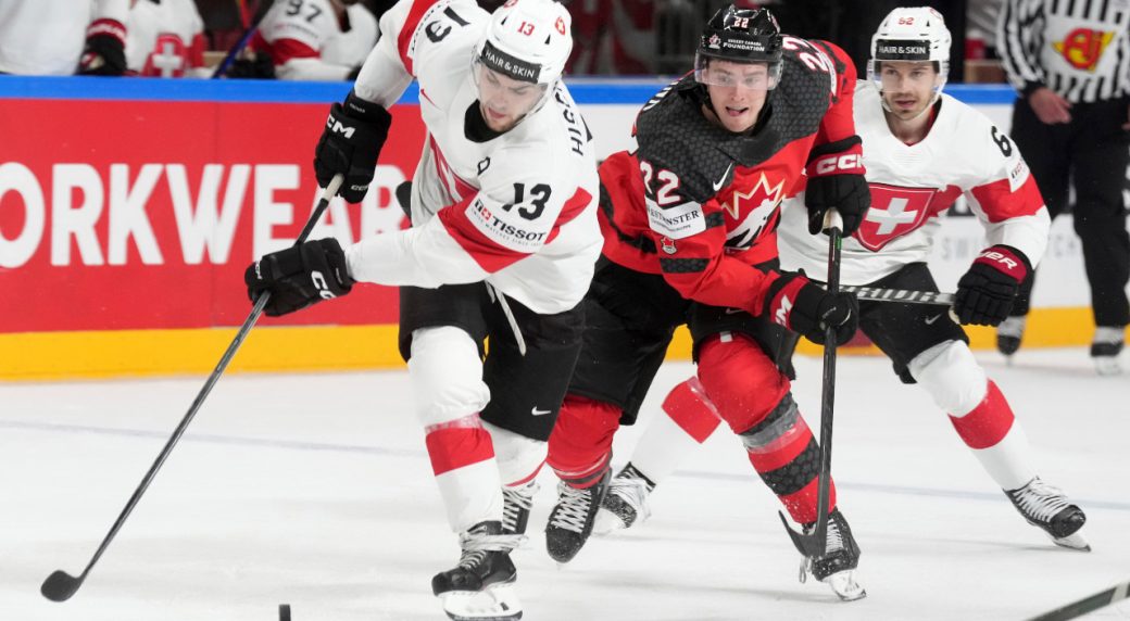 Canada falls to Swiss at World Hockey Championship, but Veleno stomp draws ire