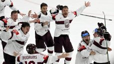 Latvia stuns U.S. in overtime to take first medal ever at hockey worlds