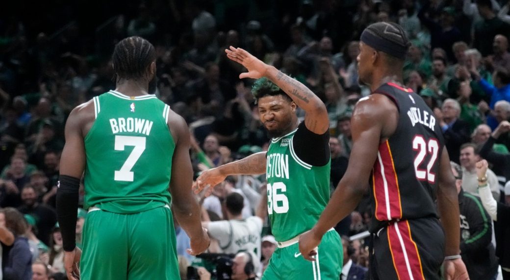Jaylen Brown leads way as Celtics even series with Bucks
