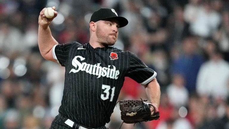 Chicago White Sox relief pitcher Liam Hendriks. (Charles Rex Arbogast/AP)