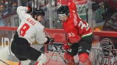 Glass nets hat trick, Canada beats Hungary in World Championship tuneup