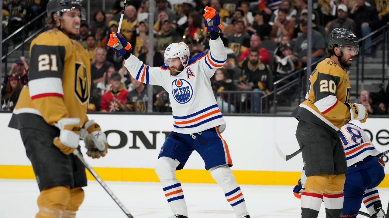 Leon Draisaitl's three-goal, two-assist night powers Oilers to