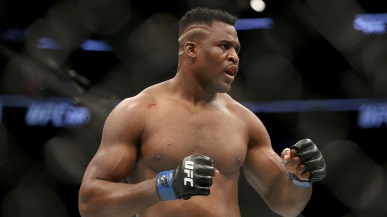 Francis Ngannou. (Gregory Payan/AP)