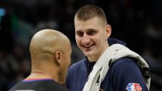 Jokic extends olive branch, basketball to Suns owner Ishbia before Game 5