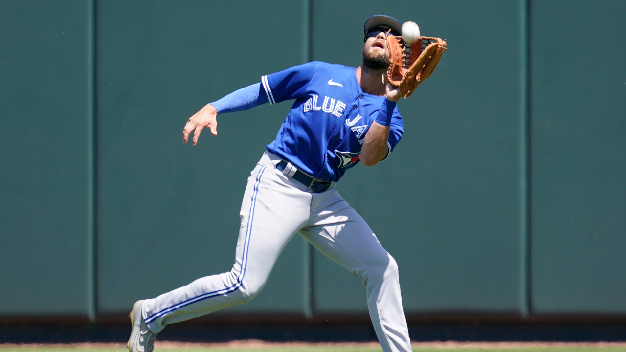 Left-fielder Daulton Varsho fitting in seamlessly with Blue Jays teammates  - The Globe and Mail