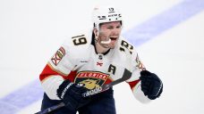 Panthers&#8217; Tkachuk cracks jokes with Shaq, Barkley on Inside The NBA