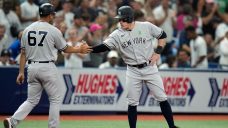 Bader drives in two as Yankees rally late to beat Rays