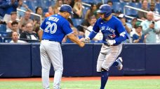 Blue Jays snap losing streak with 20 runs in win over AL-leading Rays