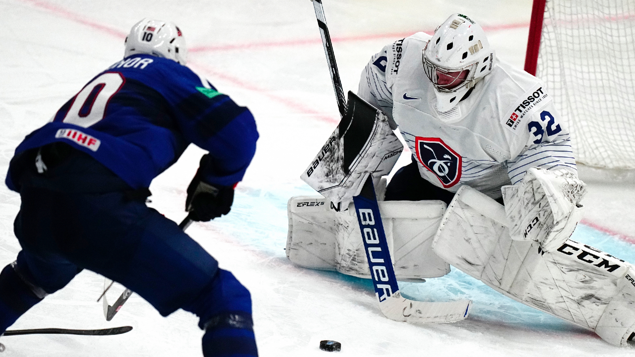 U.S. routs France to stay perfect at men’s world hockey championship