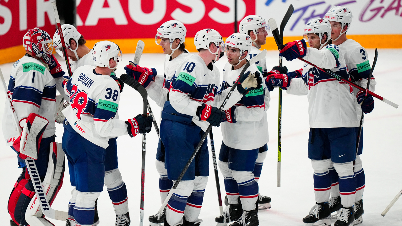 U.S. advances to world hockey championship semifinals, Germany and