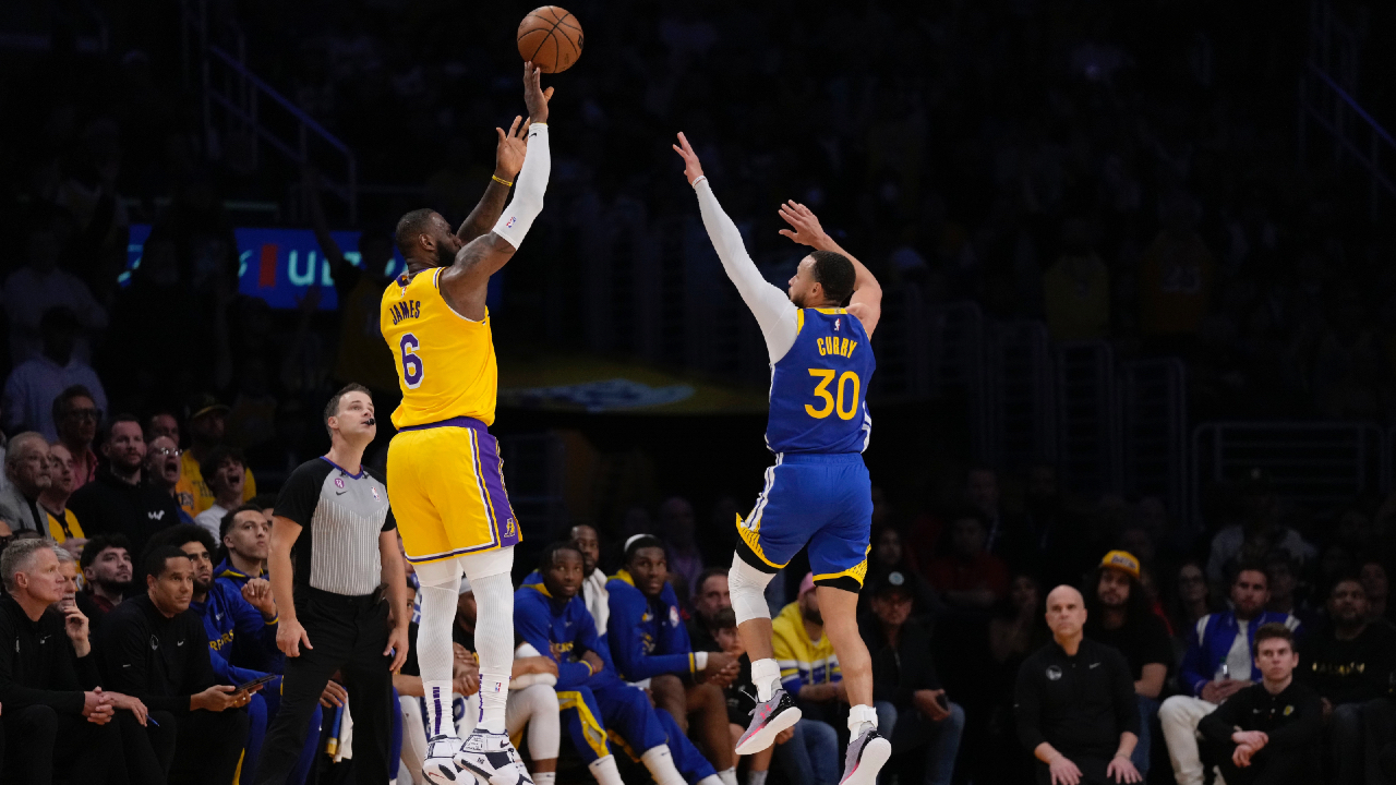 LeBron James, Lakers eliminate champion Warriors with 122-101 victory in Game  6