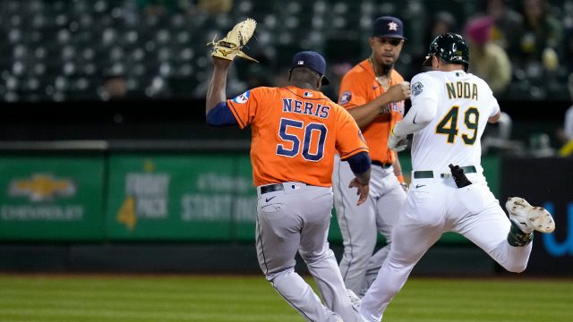 Hunter Brown, Houston Astros hand Oakland A's ninth straight loss