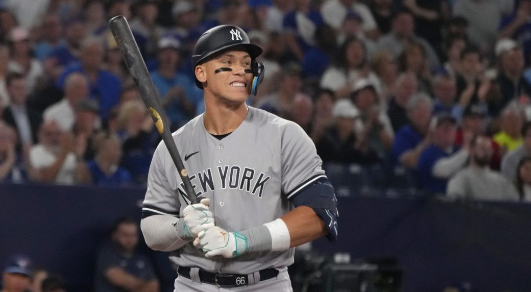 Yankees slugger Aaron Judge faces live pitching for the first time since  right toe injury