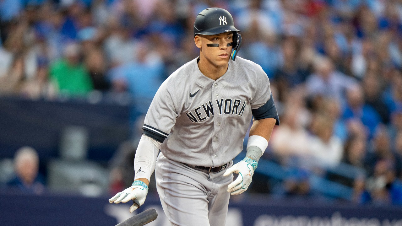 MLB Men's New York Yankees Aaron Judge Navy 'The Judge Has Spoken