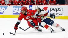 Panthers beat Hurricanes in quadruple OT in Game 1 of Eastern Conference Final