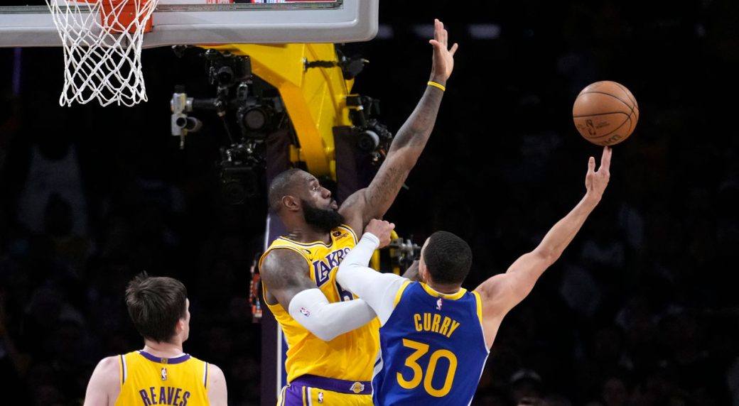2023 NBA playoffs: LeBron James leads Lakers past Warriors into