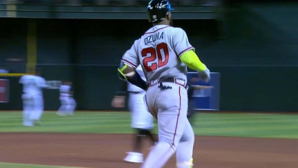 Braves' Marcell Ozuna busts out of slump with two-homer night
