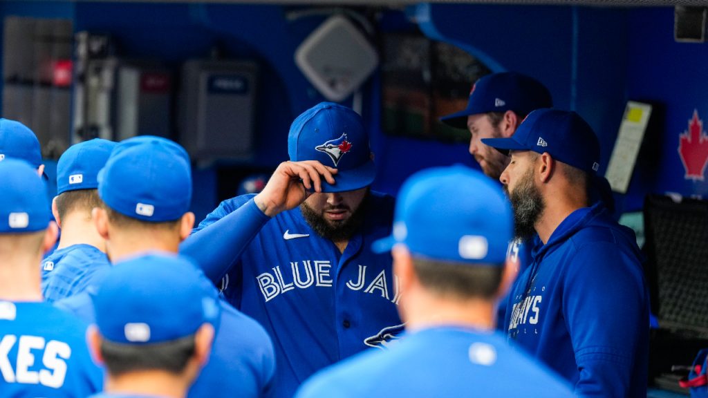 Toronto Blue Jays Steal Your Base Blue Athletic T-Shirt