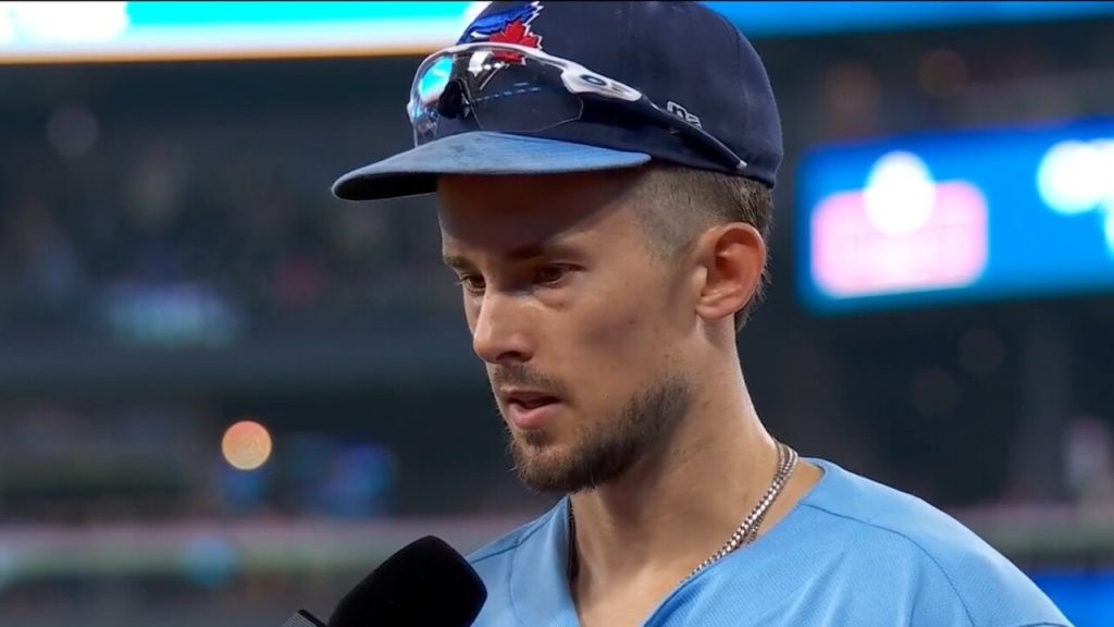 Rookie Cavan Biggio busts out with bat to help Jays avoid sweep