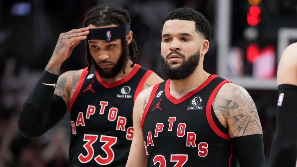 Look: Fred VanVleet Just Ripped His Jersey In Half - The Spun