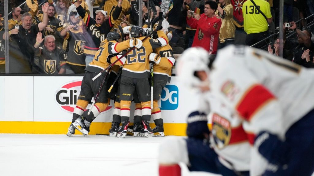 Stanley Cup brawl breaks out as Golden Knights push Panthers to brink