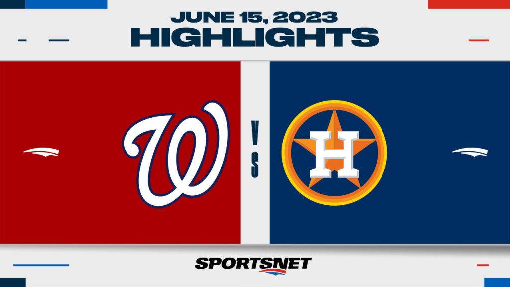 Houston Astros vs. Washington Nationals Highlights