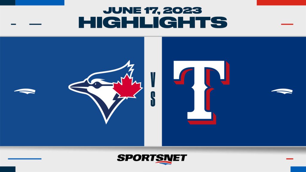 Toronto Blue Jays vs Texas Rangers - June 17, 2023