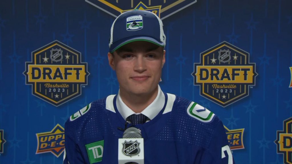 Canucks select Tom Willander 11th overall at 2023 NHL Entry Draft -  Vancouver Is Awesome