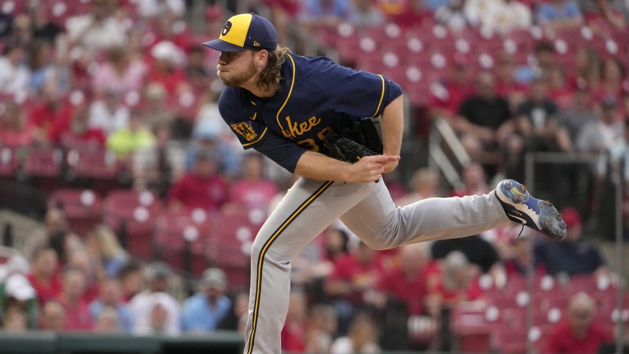 Brewers use Burnes' pitching, 2-run 9th to beat Orioles 4-2