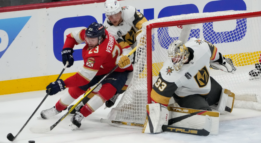 Golden Knights unable to capitalize on Florida’s mistakes in Game 3