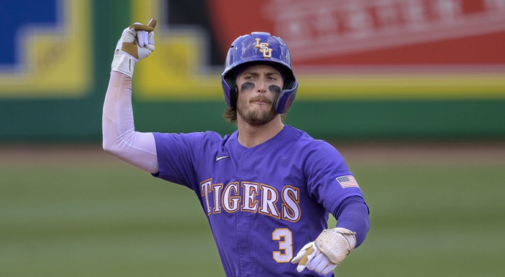 LSU's Dylan Crews named 2023 Golden Spikes Award winner