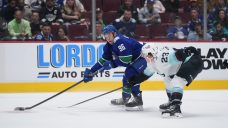 Canucks&#8217; Kuzmenko skates with scratches ahead of Kraken game