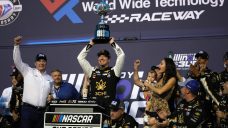 Kyle Busch holds off Denny Hamlin for NASCAR Cup Series win