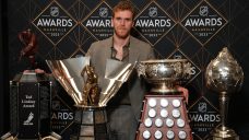 Connor McDavid cleans up at NHL Awards — but he is far from satisfied