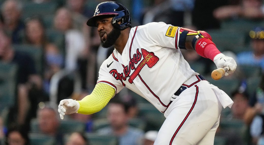 Braves' Marcell Ozuna becomes first NL player to be named MLB's