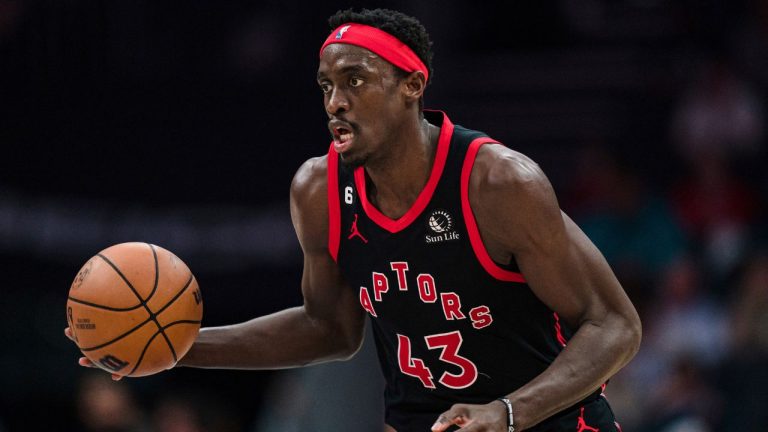 Pascal Siakam is available to make his Indiana Pacers debut Friday against the Portland Trail Blazers. (Jacob Kupferman/AP)