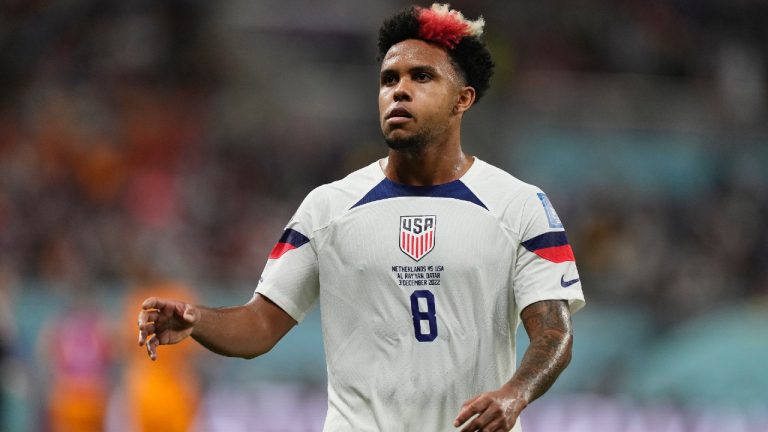 Weston McKennie of the United States. (Martin Meissner/AP)