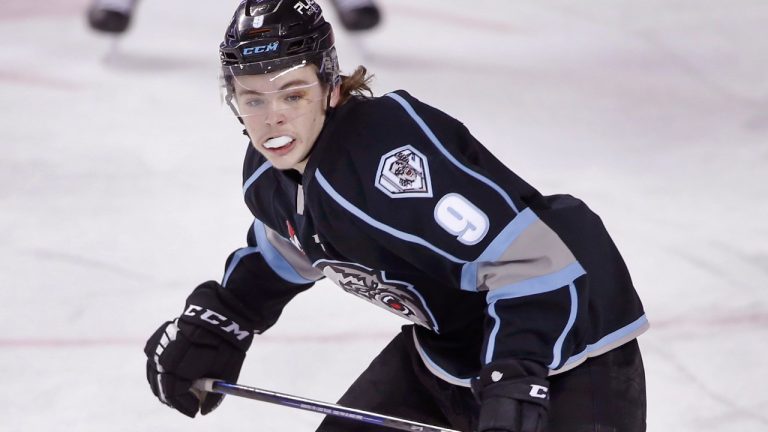 Winnipeg Ice player Zach Benson. (Larry MacDougal/CP)