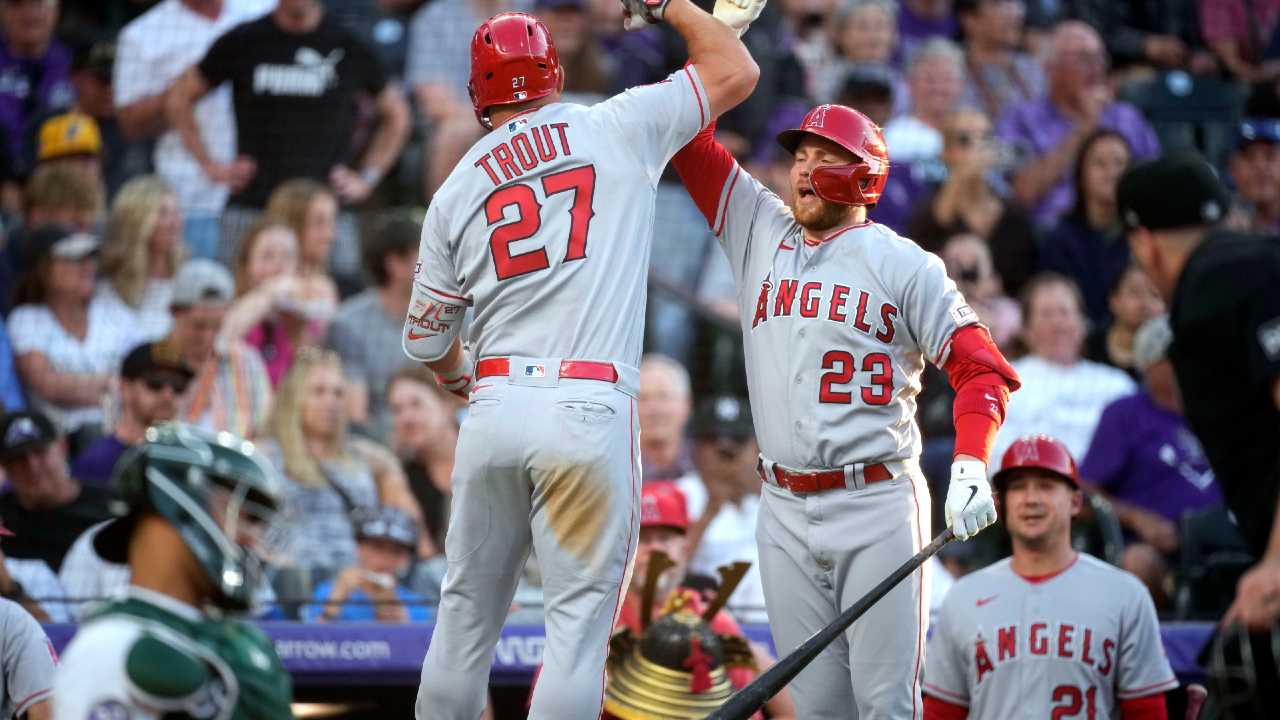 Angels place infielder Brandon Drury on injured list and recall