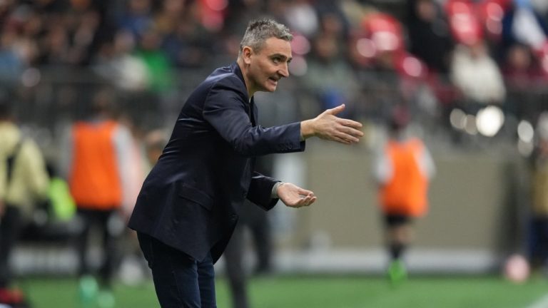 Vancouver Whitecaps head coach Vanni Sartini. (Darryl Dyck/CP